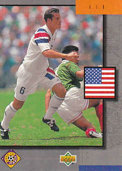 United States USA Upper Deck World Cup 1994 Eng/Ita Road To Finals #UD11